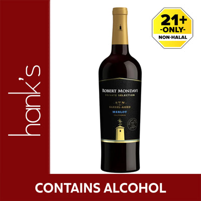 Robert Mondavi Private Selection Rum Barrel Aged Merlot 750ml