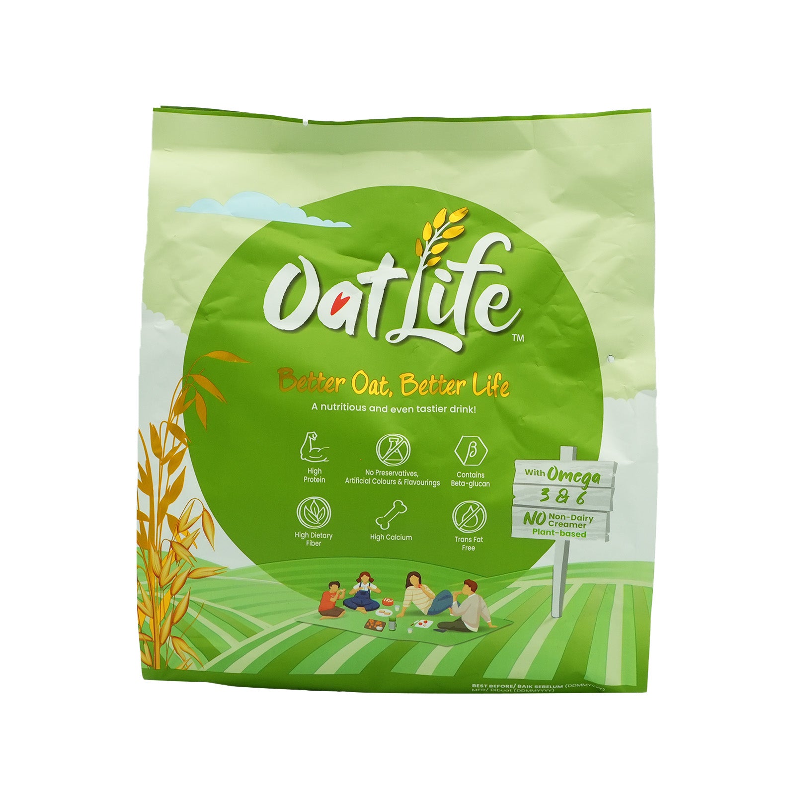 Oatlife Gold Oat Milk Avocado with Chia Seed 32g x 12