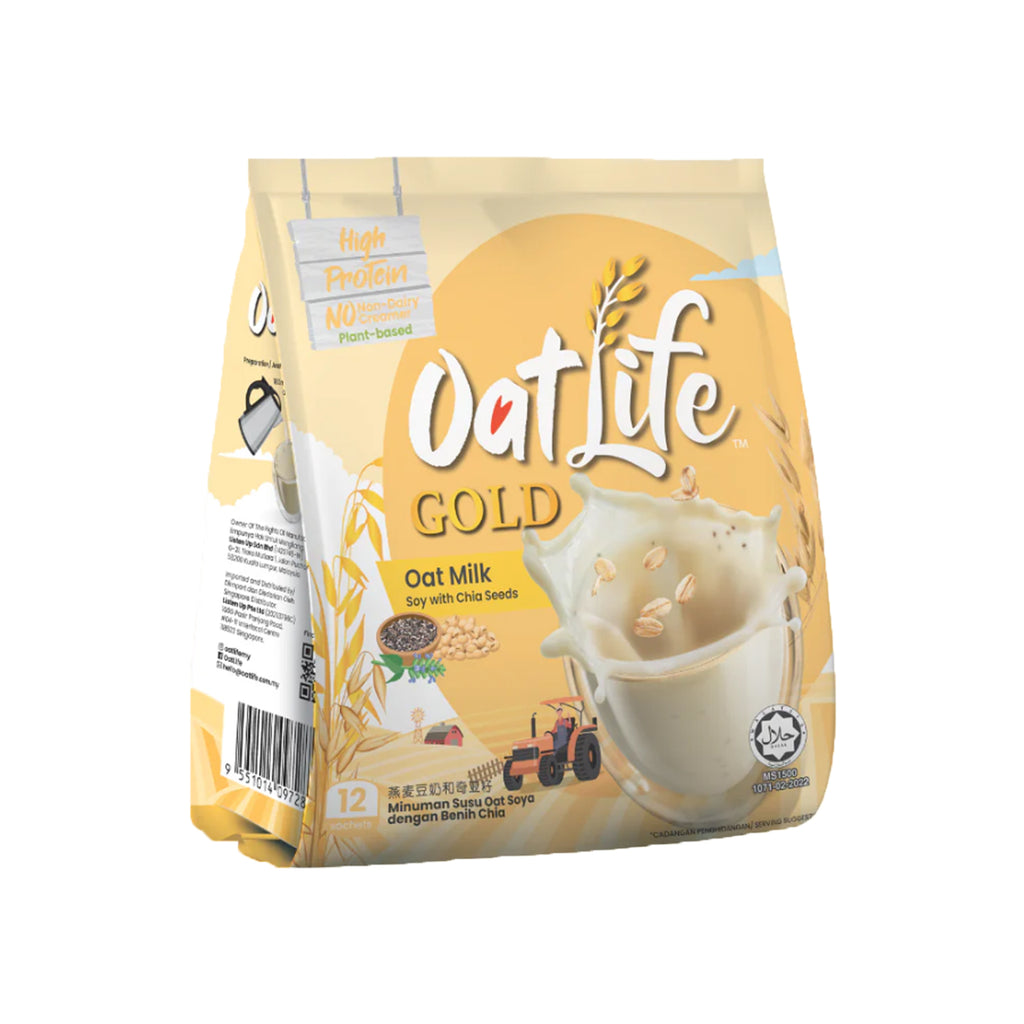 Oatlife Gold Soy Milk with Chia Seed 32g x 12