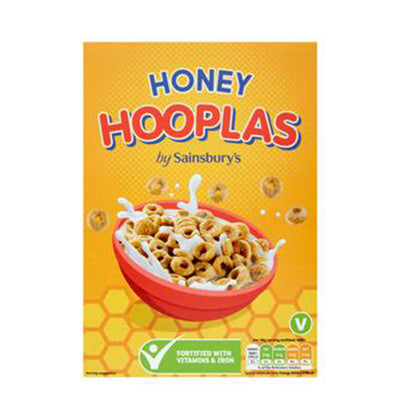 Sainsburys Js Honey Hoops 375g