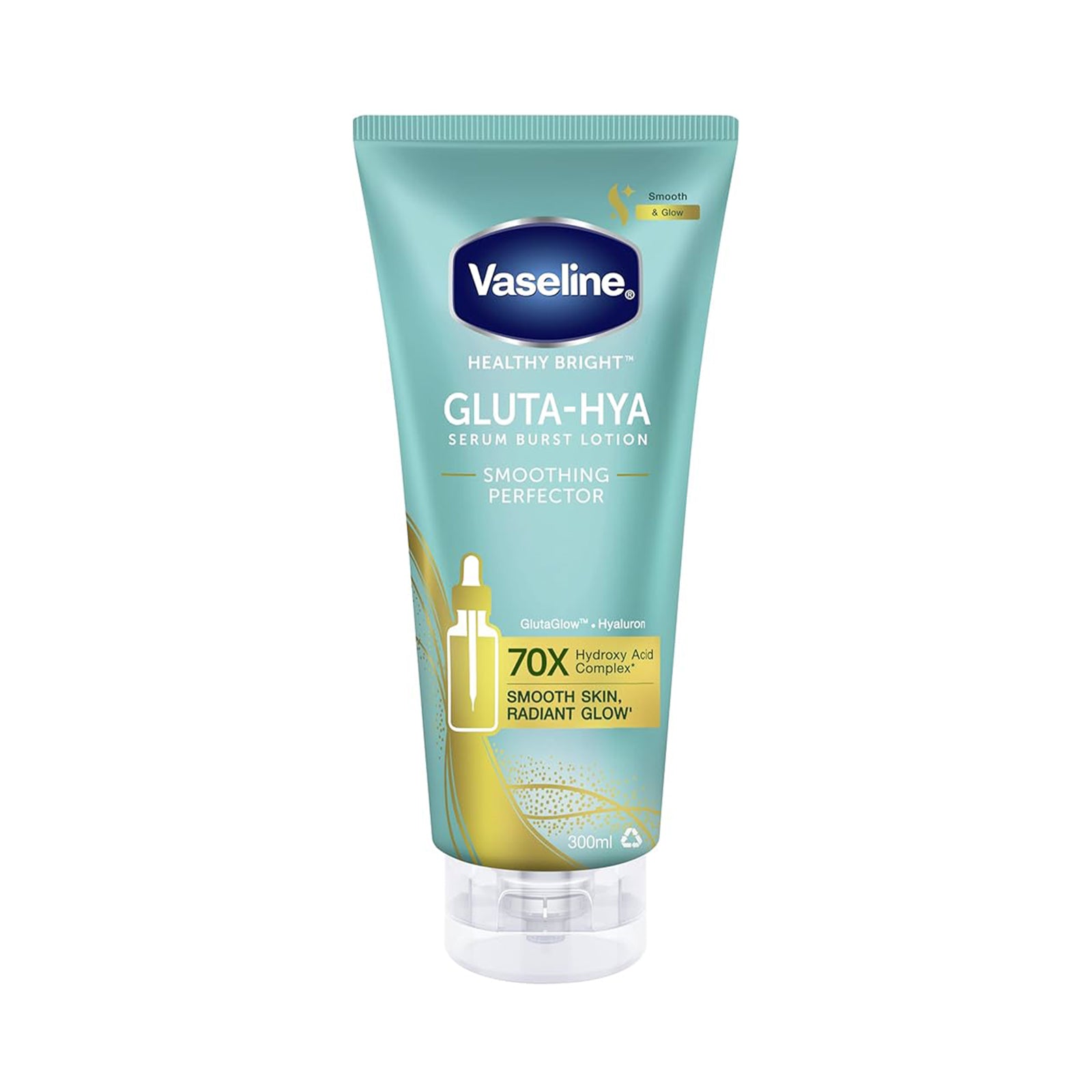 Vaseline Glutathione Hyaluron Smooth Perfecting Body Lotion 300ml