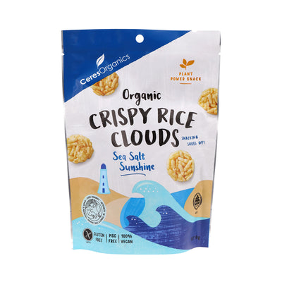 Ceres Bio Crispy Rice Cloud Sea Salt 50g