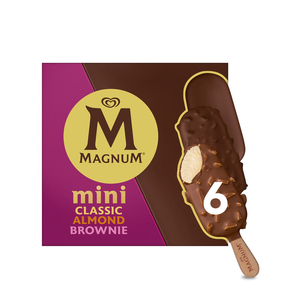 Magnum Mini Classic Almond Brownie Myth Multipack 45ml x 6