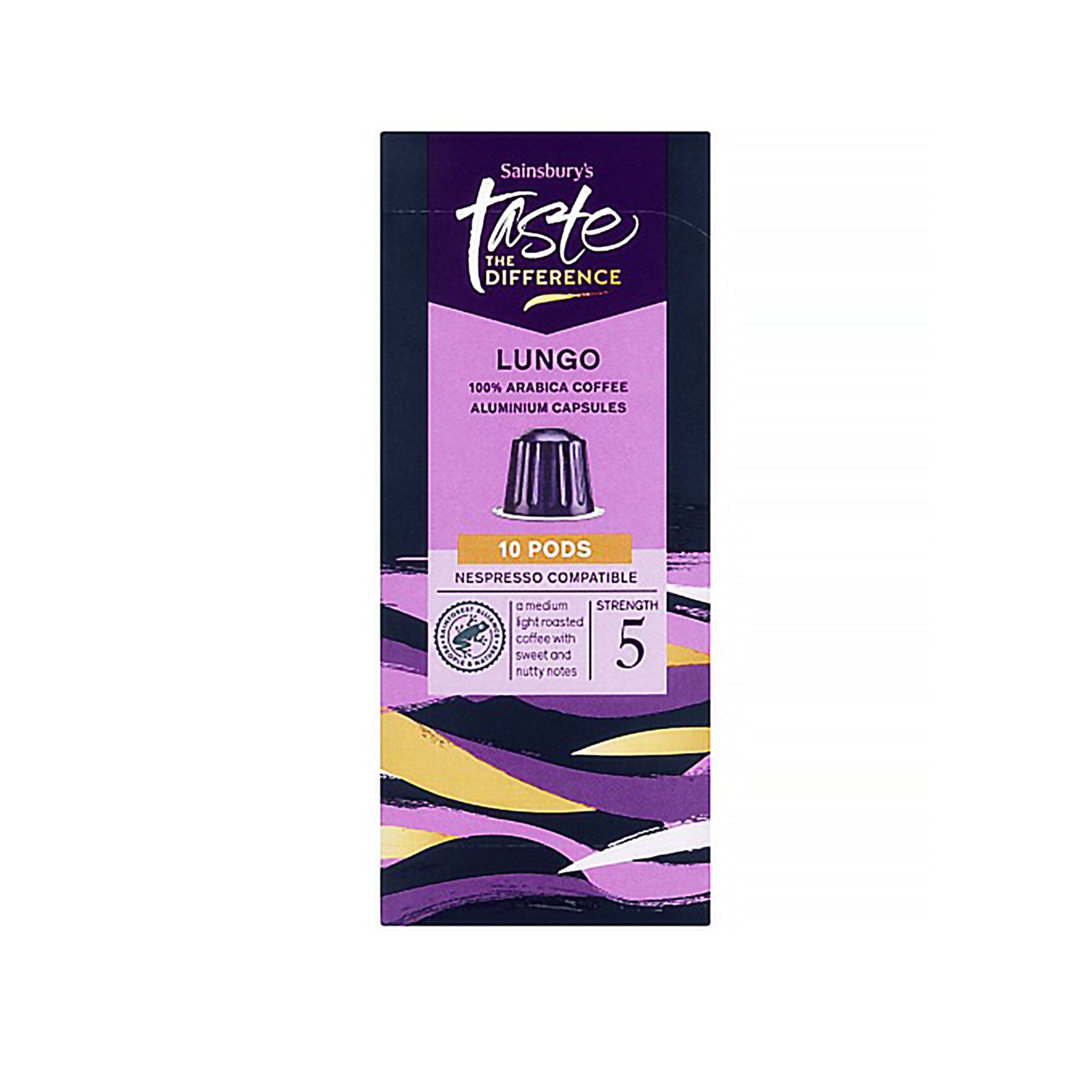 Sainsbury's Taste The Difference Lungo Coffee Pods 1pack