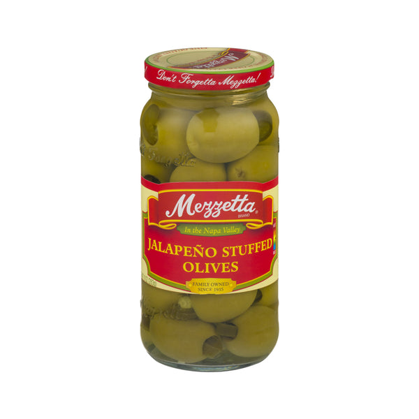 Mezzetta Jalapeno Stuffed Olives 283.4g