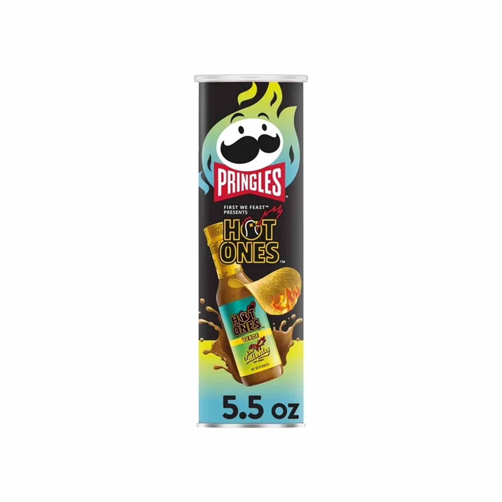 Pringles Hot Ones Verde 158g