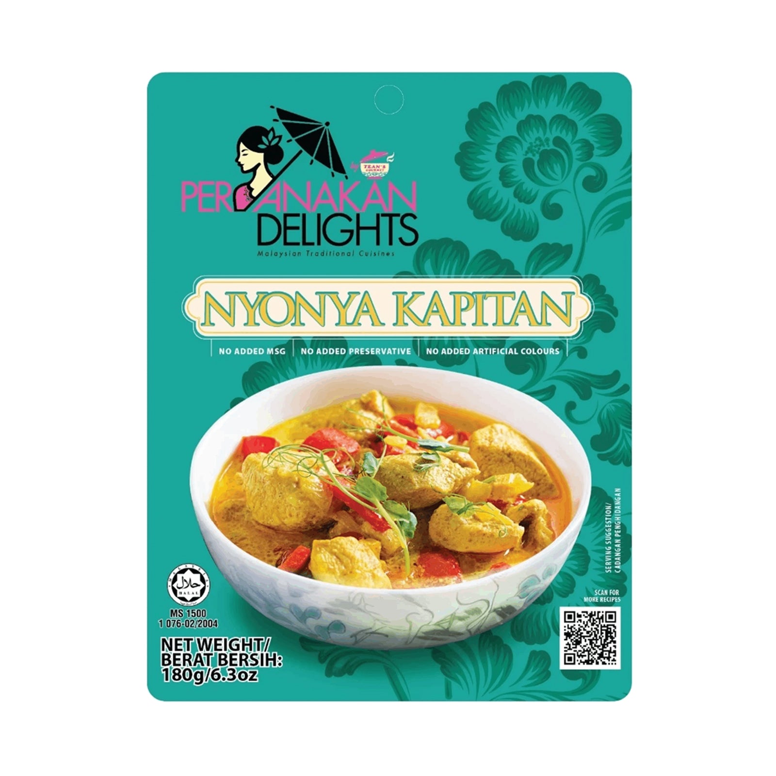 Peranakan Delights Nyonya Kapitan 180g