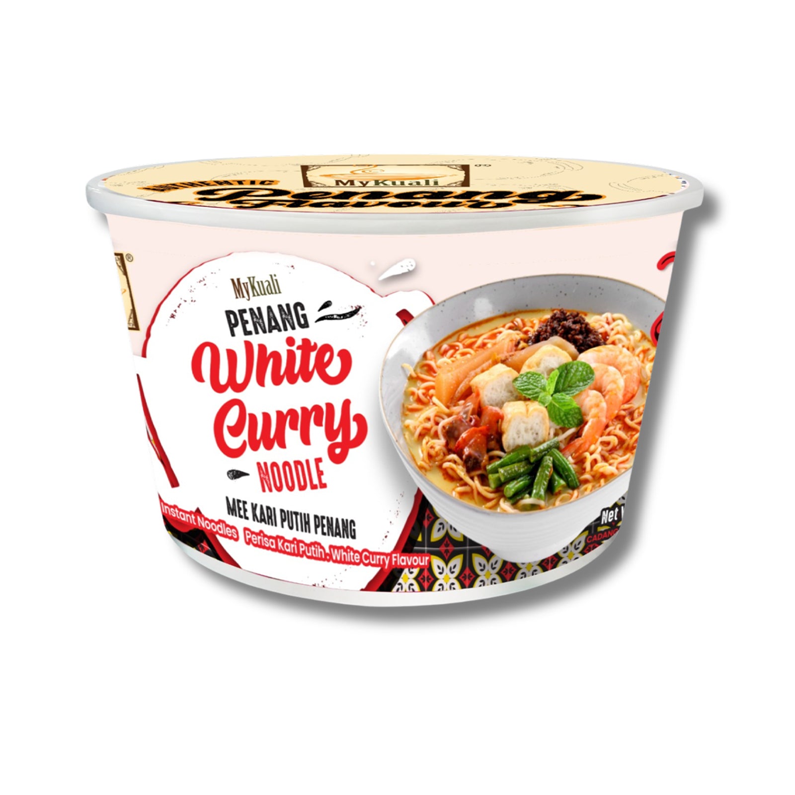 MyKuali Penang White Curry Bowl Noodle 110g
