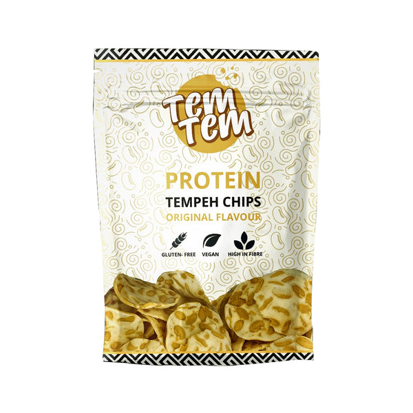 Temtem Protein Tempeh Chips Original 100g