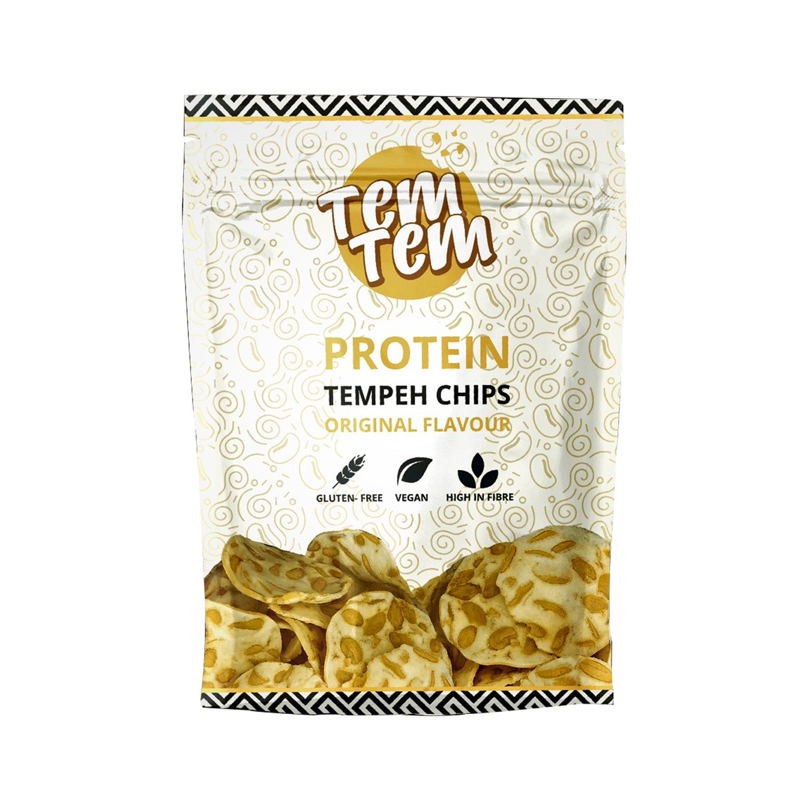 Temtem Protein Tempeh Chips Original 100g