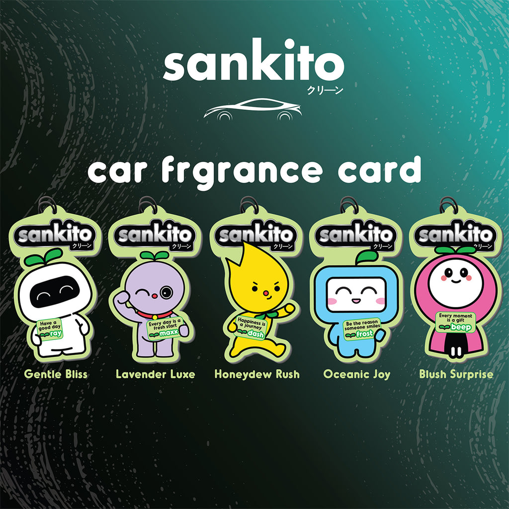 Sankito Car Fragrance Card - Honeydew Rush