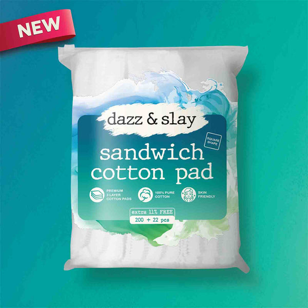 Dazz and Slay Sandwich Cotton Pad (Square) (highest price)
