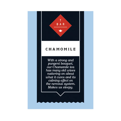 T Bar Tea Chamomile Herbal Paper Tea Bags 10pcs/pack