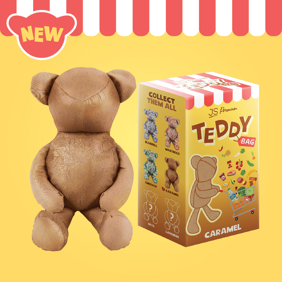 JS Premium Teddy Bag Caramel