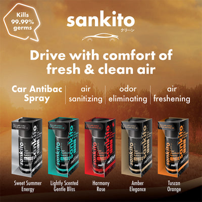 Sankito Car Antibac Spray Tuscan Orange 150ml