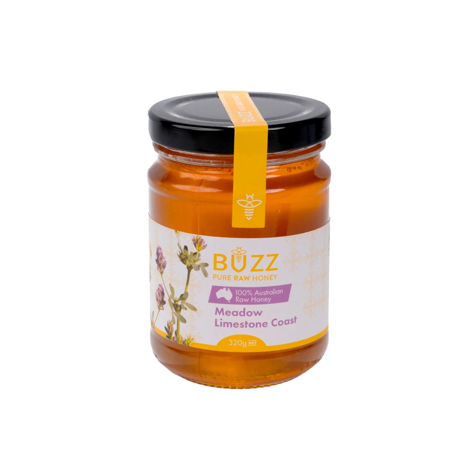 Buzz Honey 100% Australian Meadow Honey 320g