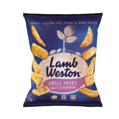 Lamb Weston Salt & Pepper Grill Fries 500g