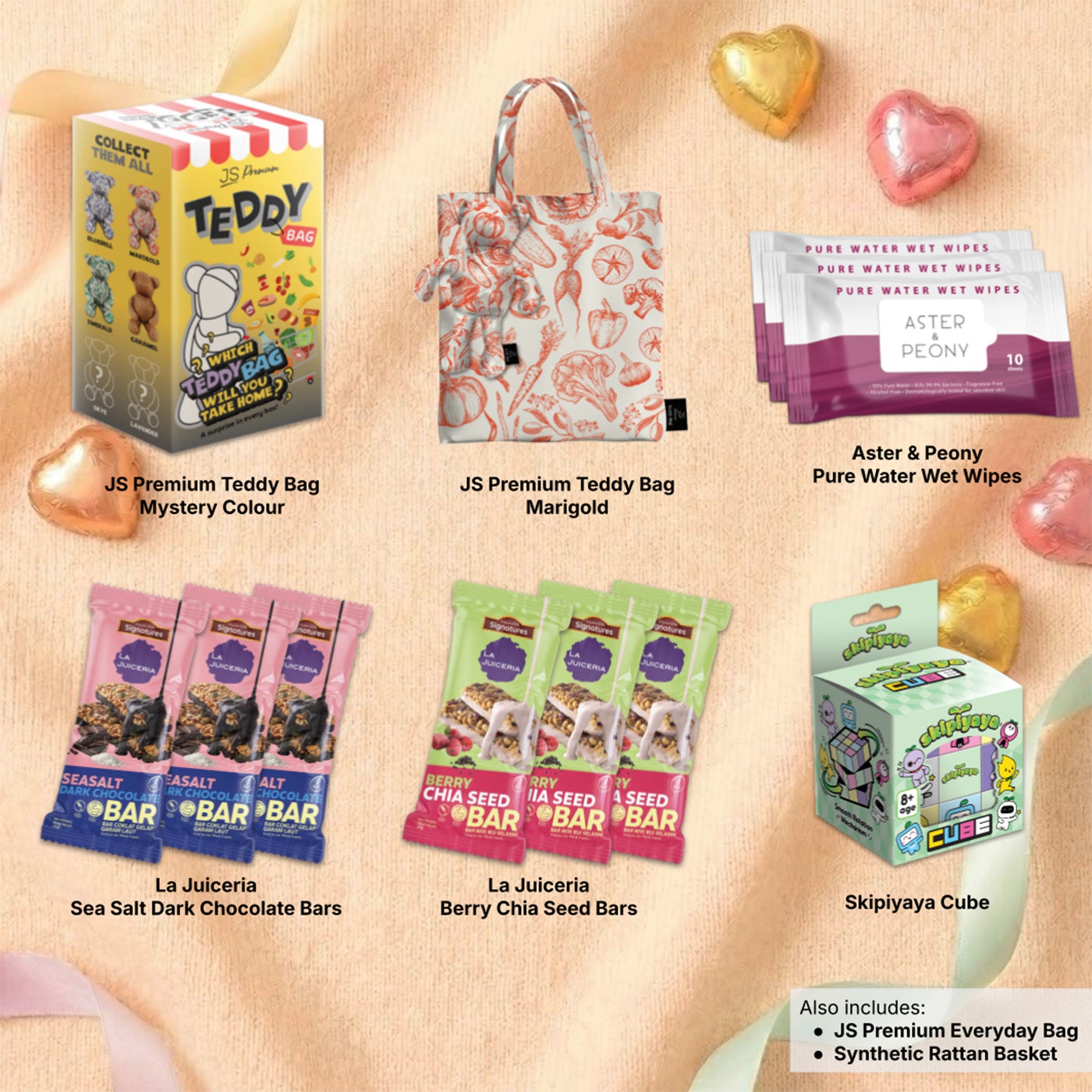 JS Gifts Sweet Moments Hamper Set A 1pack