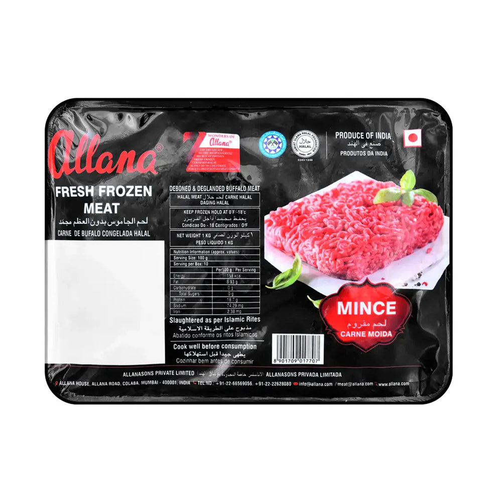 India Minced Buffalo 1kg