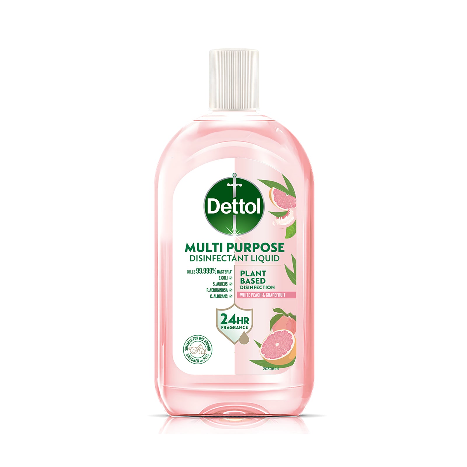 Dettol Multipurpose Disinfectant Liquid White Peach & Grapefruit 1L