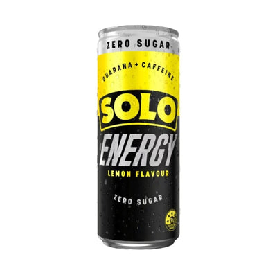 Solo Lemon Zero Sugar Energy Drink 250ml