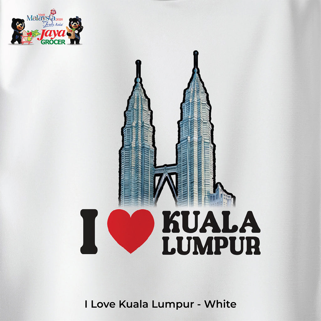 JS Apparel - I Love KL (White-M)