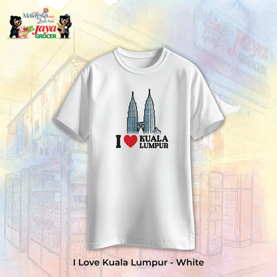 JS Apparel - I Love KL (White-L)
