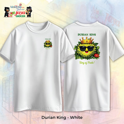 JS Apparel - Durian King (White-XL)