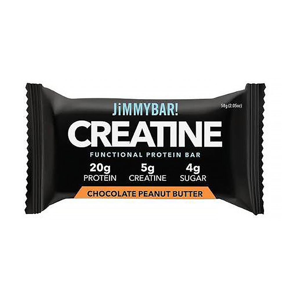 JimmyBar! Creatine Protein Bar Chocolate Peanut Butter 58g