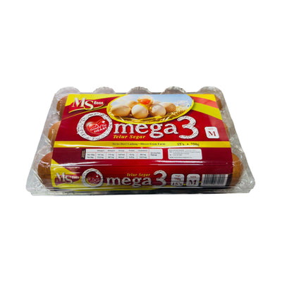 MS Omega 3 Egg (Medium) 15pcs/pack