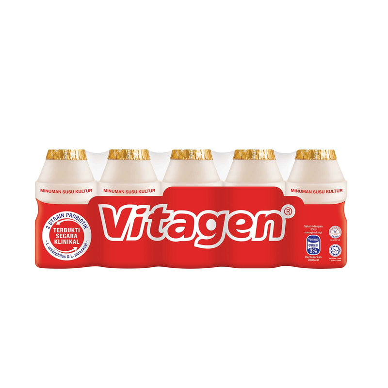 Vitagen Original Cultured Drink 125ml x 5