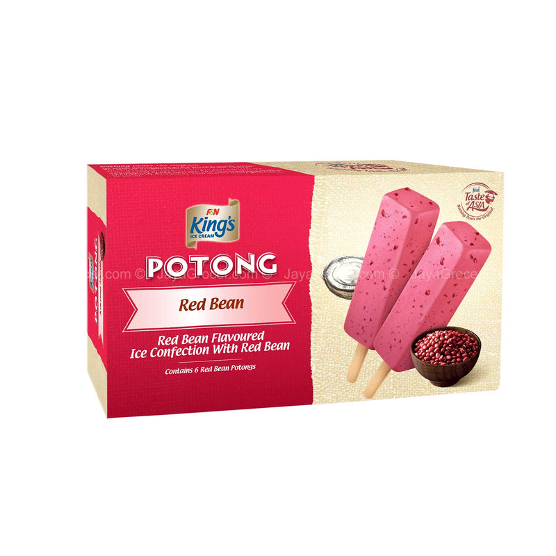 Kingâ€™s Potong Red Bean Ice Cream 60ml x 6