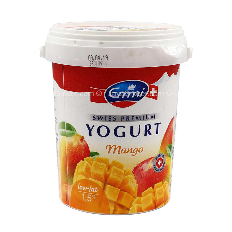 Emmi Swiss Premium Low Fat Mango Yoghurt 1kg