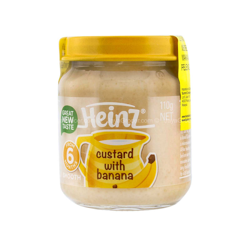 Heinz Smooth Custard with Banana Baby Food 110g