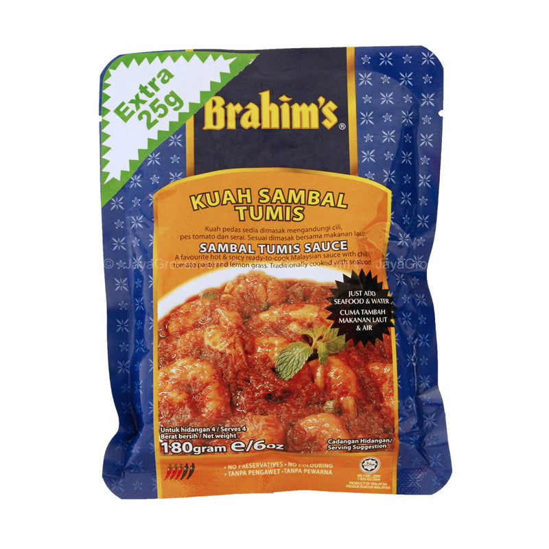 Brahim's Sambal Tumis Sauce 180g