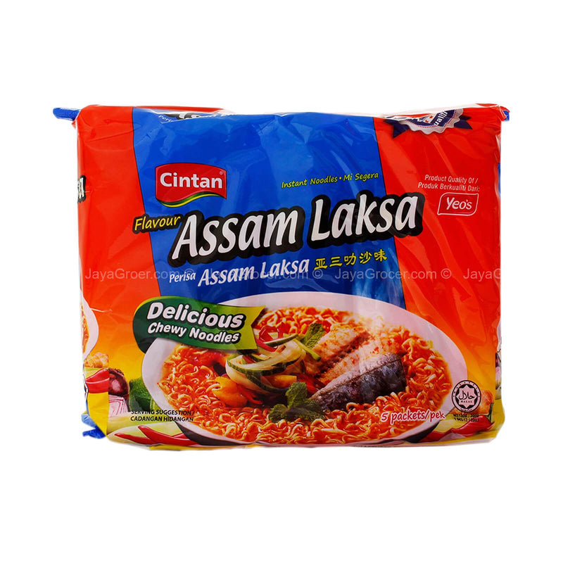 Cintan Asam Laksa Instant Noodles 76g x 5