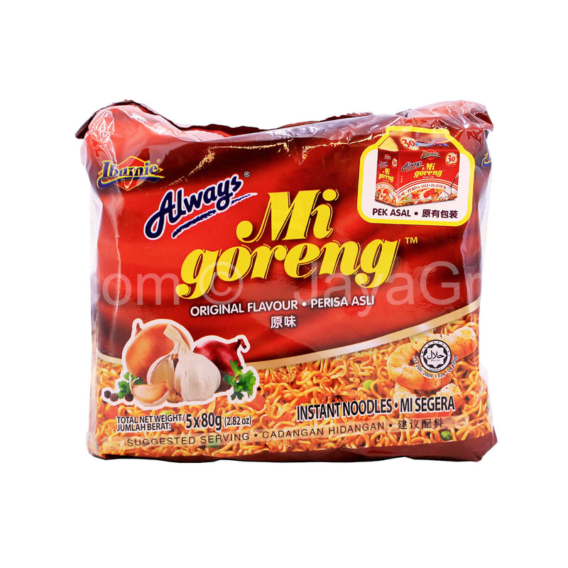 Ibumie Always Mi Goreng Original Flavour Instant Noodle 80g x 5