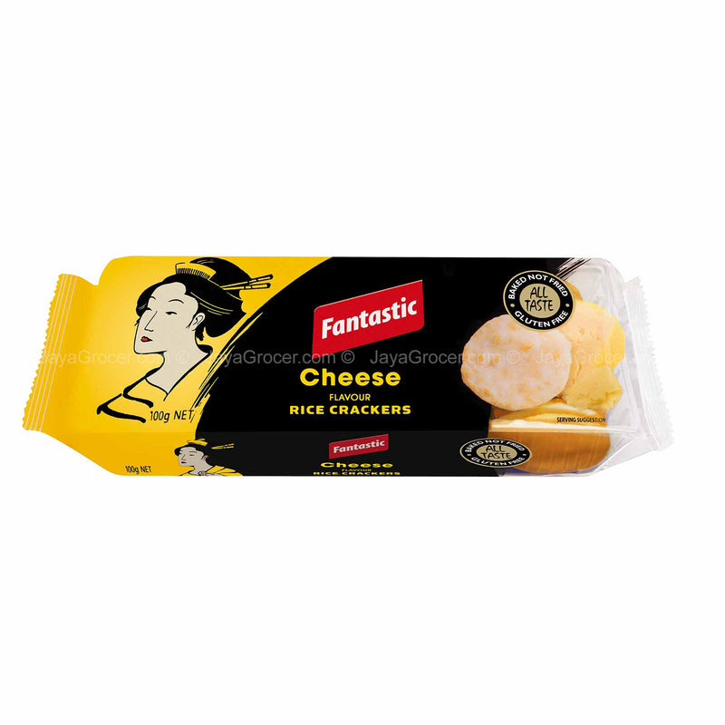 Fantastic Cheese Flavour Rice Crackers 100g