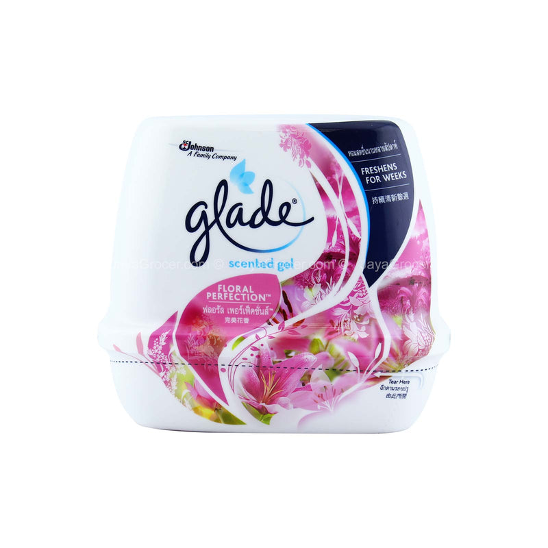 Glade Scented Air Freshener Gel Floral Perfection 180g