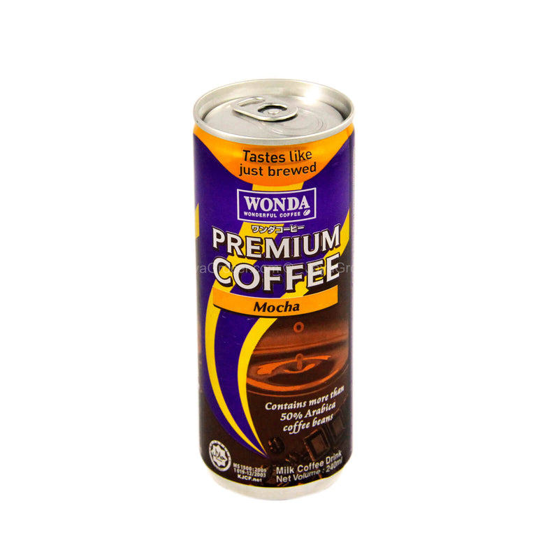 Wonda Premium Coffee Mocha Milk Coffee Drink 240ml