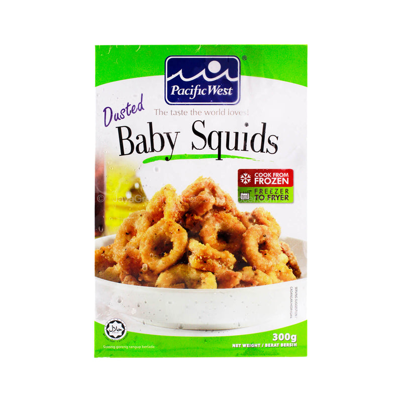 Pacific West Dusted Baby Squids 300g