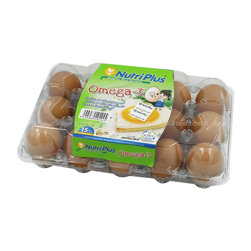 NutriPlus Omega-3 Chicken Eggs 15pcs/pack