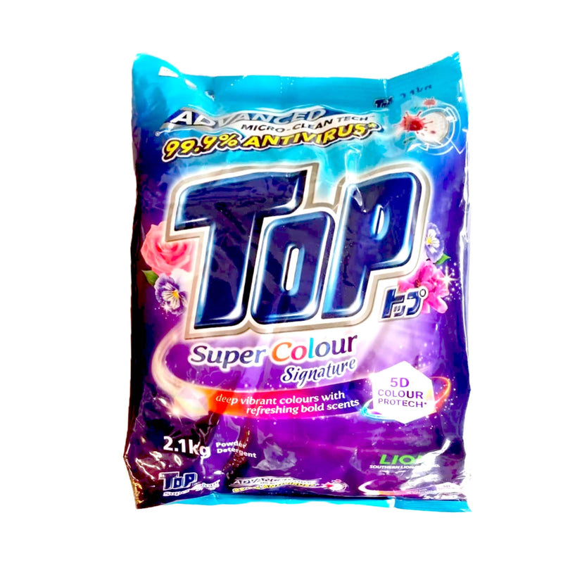 TOP Super Colour Anti-Malodour Powder Detergent 2.1kg