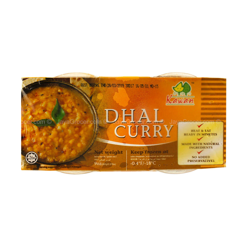 Kawan Brand Ready-to-Eat Dhall Curry 130g x 2