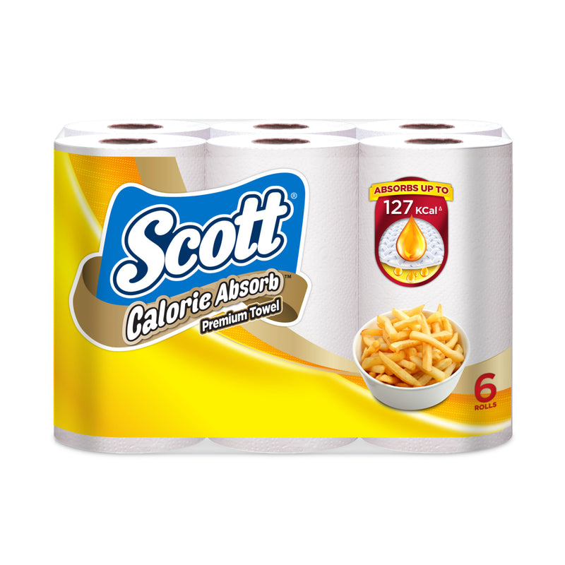 Scott Calorie Light Premium Kitchen Towel 50pcs x 6