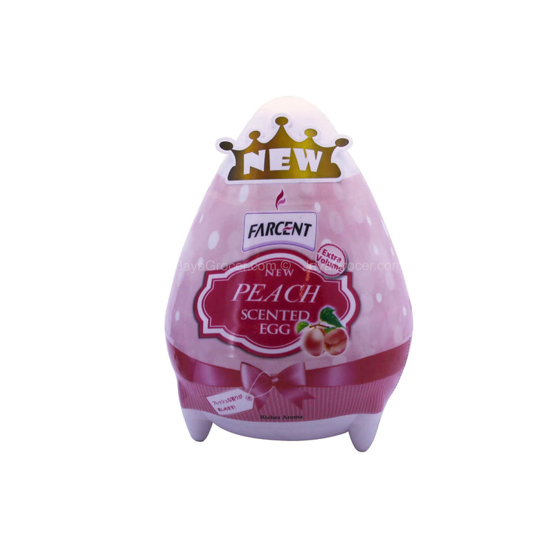 Farcent Peach Scented Egg Air Freshener 170g