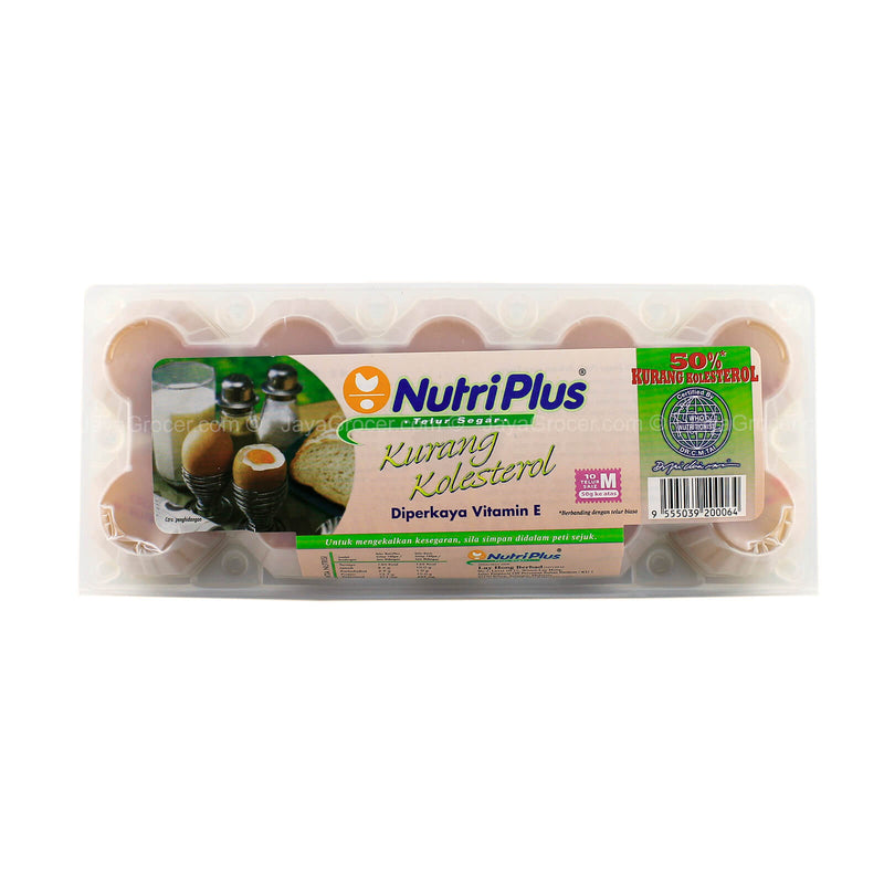 Nutriplus Low Cholesterol Fresh Eggs 10pcs/pack