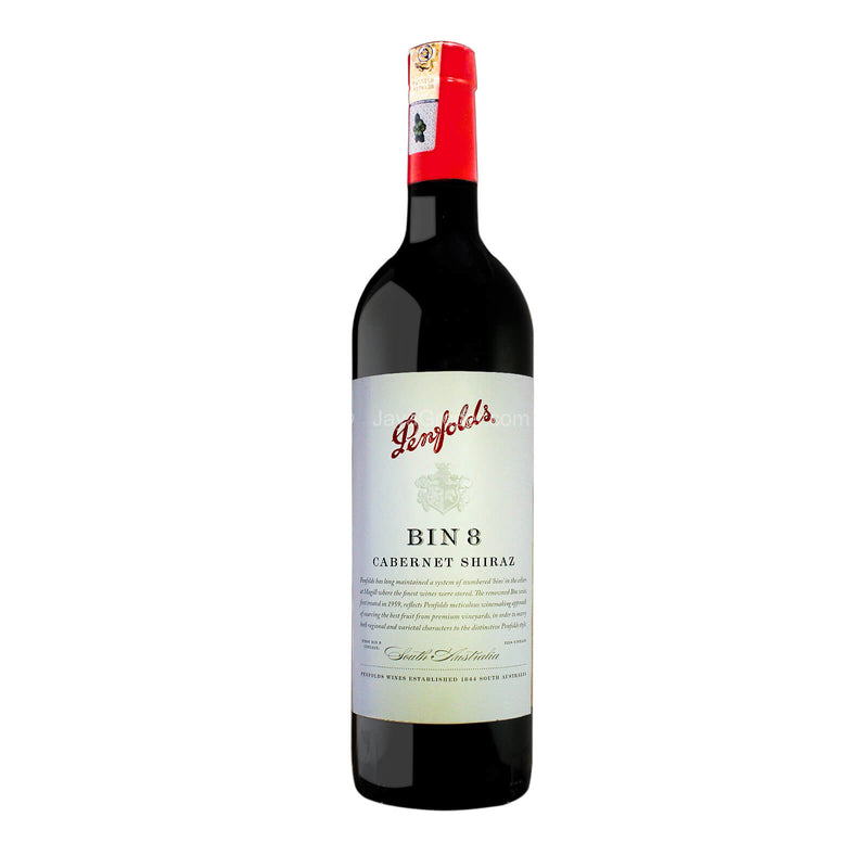 Penfolds Bin 8 Cabernet Shiraz Wine 750ml