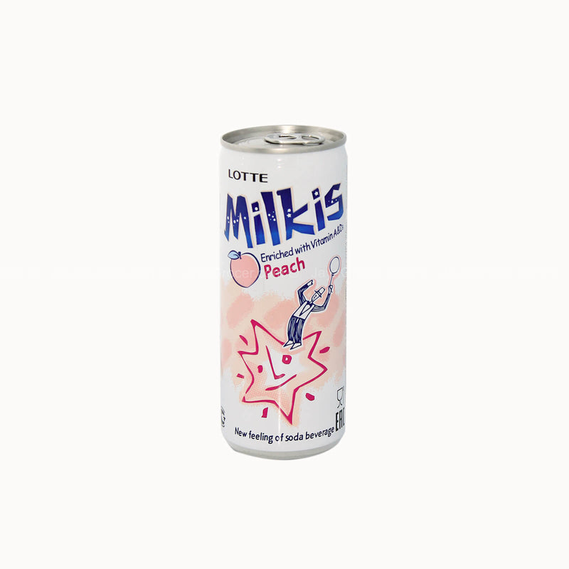 Lotte Milkis Peach Milk Soda 250ml