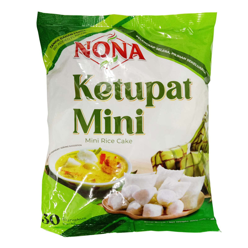 Nona Malaysia Satay Rice Cake Mini (Ketupat Mini) 20g x 30